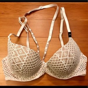 VICTORIA’S SECRET After Dark Studded Halter Bra